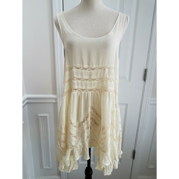 Free People Dresses & Skirts - Intimately Free People Voile & Lace Trapeze Dress